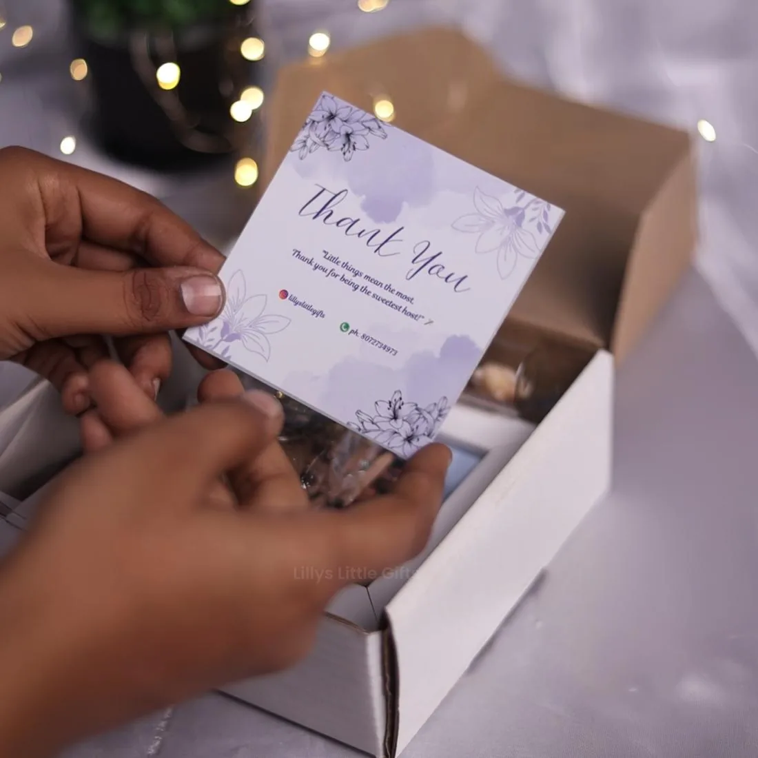 Premium Memory Gift Hamper contents